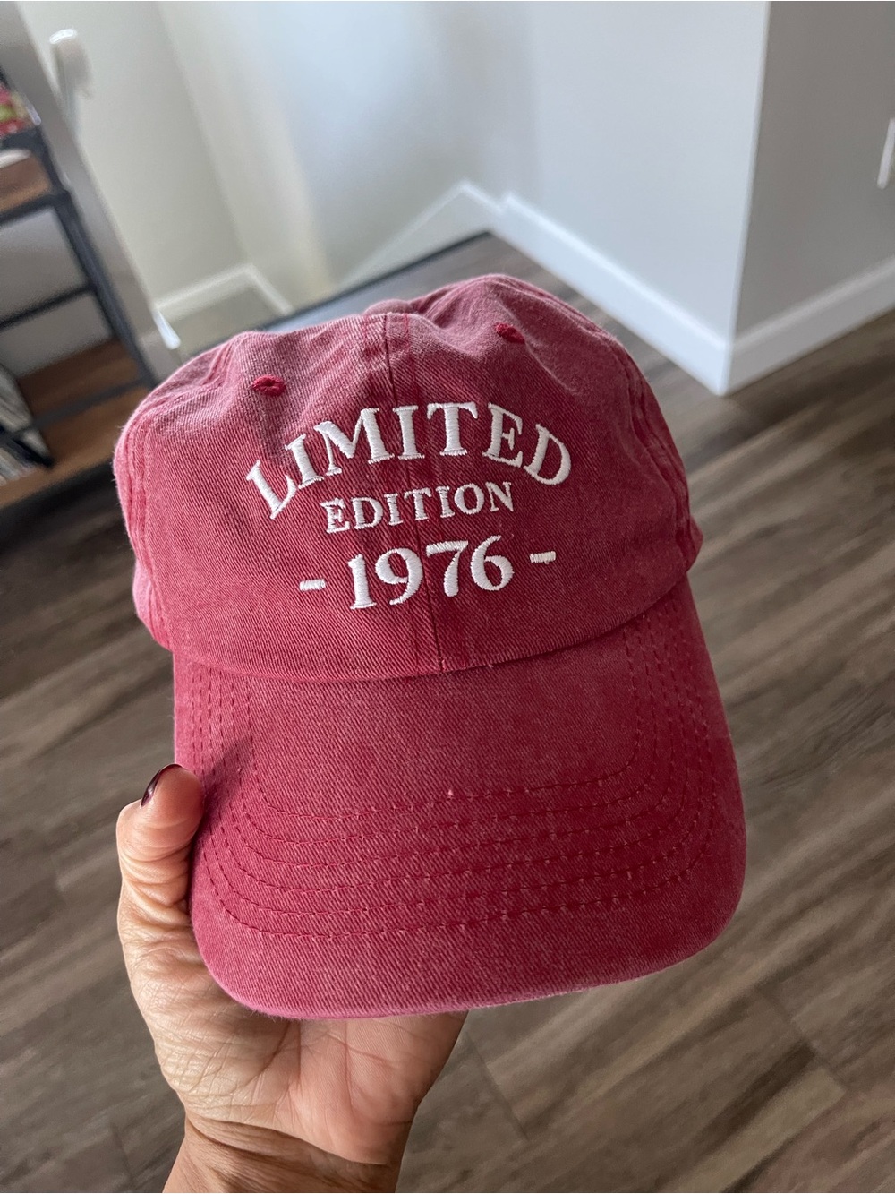 Limited Edition 1976 Red Baseball Cap by